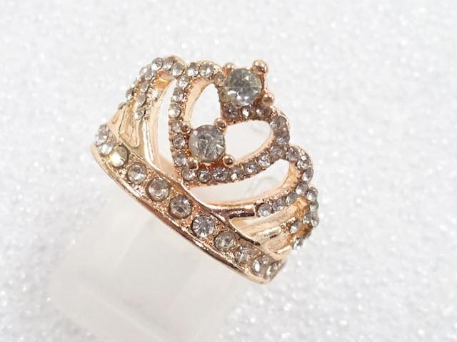 CRYSTAL FASHION RING / JP SIZE 10.5